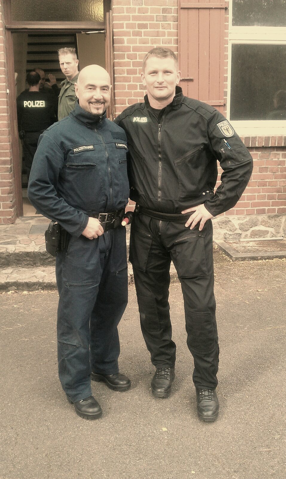 Ausbildung zum Polizeitrainer mit Kollege Ivan in Heimerzheim